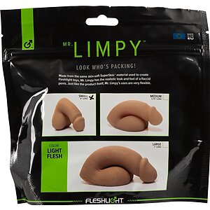 Fleshlight Mr. Limpy Small, Dildou Moale Discret 10,2 cm pe Vibreaza.ro