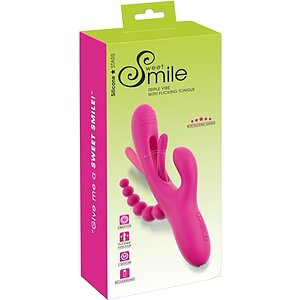 Triple Vibe Flicking – 3 Motoare, 7 Viteze, Reîncărcabil pe Vibreaza.ro