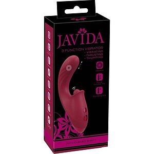 JAVIDA 3 Funcții — Vibrator cu împingere, 10 Moduri pe Vibreaza.ro