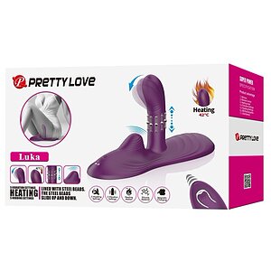 Pretty Love Luka - Pad vibrator din silicon ergonomic pe Vibreaza.ro
