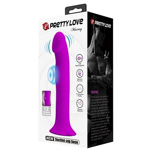 Pretty Love Murray – Dildo Vibrant Mov, 12 Moduri, USB pe Vibreaza.ro