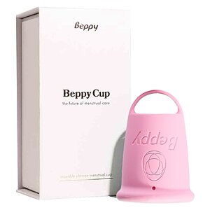 Beppy Asha – cupă Menstruală Flexibilă, sigură Roz pe Vibreaza.ro