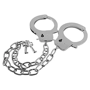 Cătușe Metalice Guilty Pleasure Lanț Lung Argintiu pe Vibreaza.ro