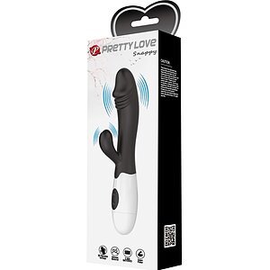 Pretty Love Snappy Black — Iepuraș Dual, 30 Moduri pe Vibreaza.ro