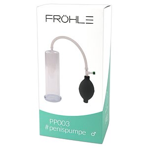 Fröhle Pompa Vacuum Penis L, 250 Mbar, Transparent pe Vibreaza.ro