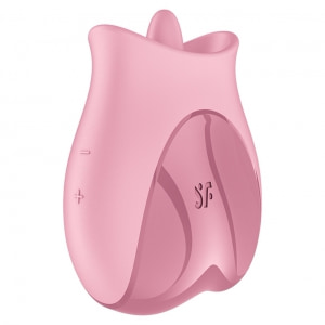 Satisfyer Tongue Lover Limbă Flicker Reîncărcabilă 8 Moduri Roz pe Vibreaza.ro