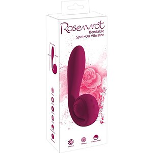 Rosenrot Bendable Vibrator, 2 Motoare, 10 Moduri pe Vibreaza.ro