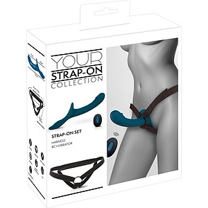 Set Strap-On You2Toys — 7 Moduri, Reîncărcabil pe Vibreaza.ro