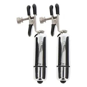 Cleme Ajustabile cu Vibrații Argintiu Cleme Ajustabile cu Vibrații Argintiu pe Vibreaza.ro