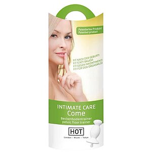 Hot Intimate Care COME – Bilă Vaginală TPE, Alb, 18,9 cm pe Vibreaza.ro