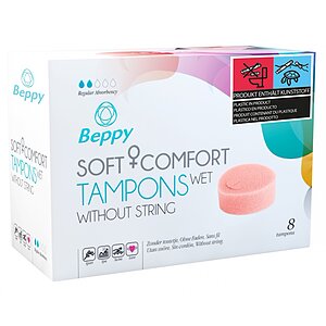 Beppy Soft Comfort Wet, Tampoane, Protecție 8h pe Vibreaza.ro