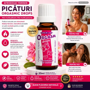 Afrodisiac Cupid Labs Orgasmic Drops pentru Femei 20ml