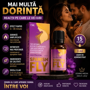 Afrodisiac Spanish Fly Hot Passion pentru Libidou 15ml