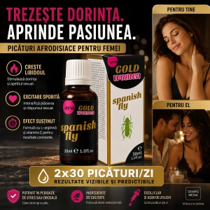 Picături Afrodisiace pentru Femei Spanish Fly Gold 30 ml