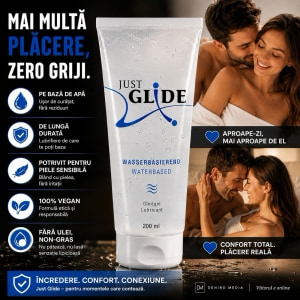 Gel Intim Alunecare Perfectă Just Glide 200ml