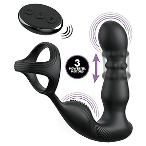 Anal Fantasy Elite Slide Glide 10 Funcții Reîncărcabil Negru pe Vibreaza.ro