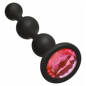 Anal Plug Bling Wearable Beads Roz pe Vibreaza.ro