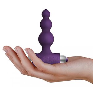 Anal Plug cu Vibrații Bubbles Rocks-Off Mov