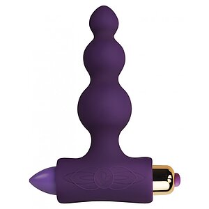 Anal Plug cu Vibrații Bubbles Rocks-Off Mov pe Vibreaza.ro