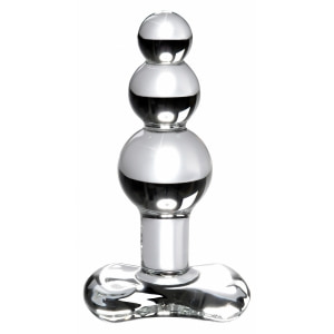 Anal Plug Din Sticlă Icicles No 47 Transparent pe Vibreaza.ro