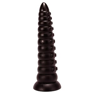 Anal Plug Extra-Advanced Anal Play 11.6 inch Negru pe Vibreaza.ro