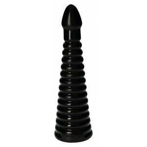 Anal Plug Italian Penis 10inch Negru pe Vibreaza.ro