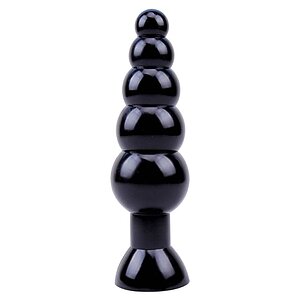 Anal Plug Large Anal Bead Negru pe Vibreaza.ro