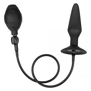 Anal Plug Large Silicone Inflatable Negru pe Vibreaza.ro