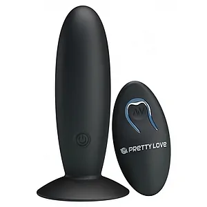 Anal Plug Love Remote Control Vibrating Negru pe Vibreaza.ro