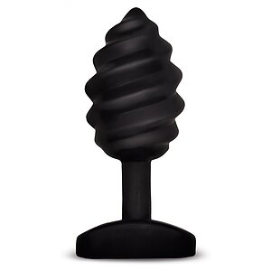 Anal Plug Lux Gplug Twist Negru pe Vibreaza.ro