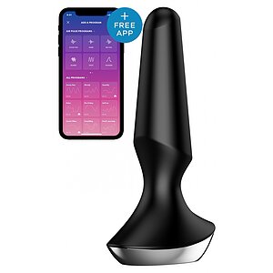 Anal Plug Plug-ilicious 2 Negru pe Vibreaza.ro