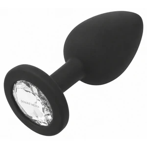 Anal Plug Premium Diamond Jewel Small Negru Anal Plug Premium Diamond Jewel Small Negru pe Vibreaza.ro