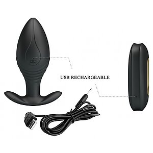 Anal Plug Pretty Love Royal Pleasure Regina Negru