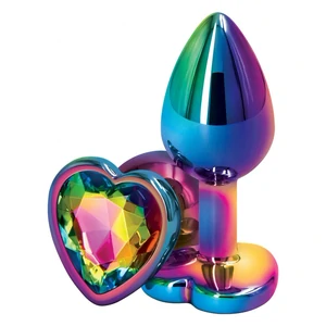 Anal Plug Rear Assets Multicolor Heart S Anal Plug Rear Assets Multicolor Heart S pe Vibreaza.ro
