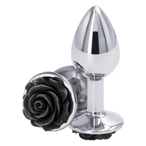 Anal Plug Rear Assets Rose Negru Anal Plug Rear Assets Rose Negru pe Vibreaza.ro