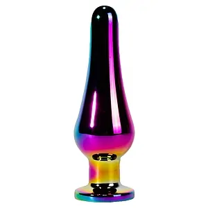 Anal Plug Secret Shine Metal S Rainbow Multicolor Anal Plug Secret Shine Metal S Rainbow Multicolor pe Vibreaza.ro