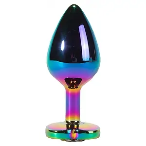 Anal Plug Secret Shine Rainbowheart M Multicolor Anal Plug Secret Shine Rainbowheart M Multicolor pe Vibreaza.ro