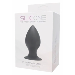 Anal Plug Silicone Smooth Pleasure Negru