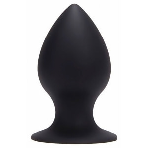 Anal Plug Silicone Smooth Pleasure Negru pe Vibreaza.ro