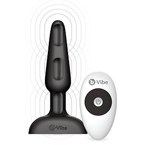 Anal Plug Trio Remote Control Negru pe Vibreaza.ro