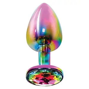 Anal Plug Twilight Jewel Small Multicolor pe Vibreaza.ro