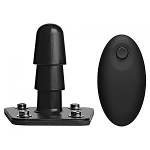 Anal Plug Vibrating Doc Johnson Negru pe Vibreaza.ro