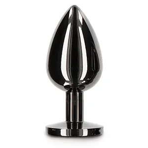 Anal Plug With Diamond Jewel L Negru Anal Plug With Diamond Jewel L Negru pe Vibreaza.ro