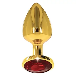 Anal Plug With Diamond Jewel S Auriu Anal Plug With Diamond Jewel S Auriu pe Vibreaza.ro