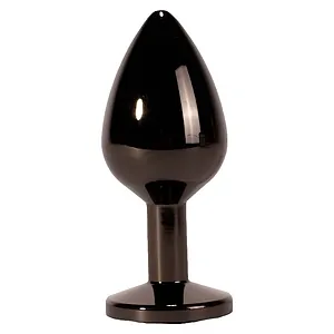 Anal Plug X-MEN Secret Shine M Negru pe Vibreaza.ro