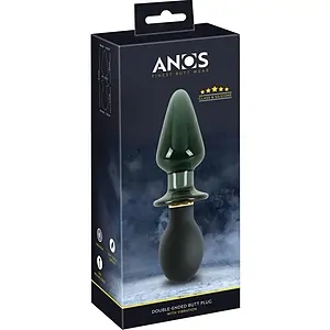 ANOS Dop Anal Dublu 10 Moduri – silicon & Sticlă pe Vibreaza.ro