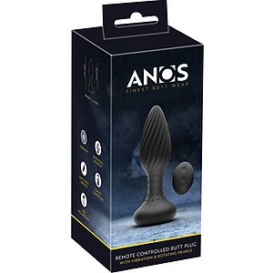 ANOS Plug Anal Rotativ 10 Moduri, Perle Rotative, USB Reîncărcabil pe Vibreaza.ro