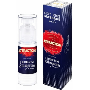 Attraction Ulei Masaj Sărutabil Șampanie și Căpșuni pe Vibreaza.ro