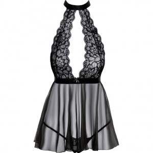 Babydoll Kissable Medeea Negru S-M