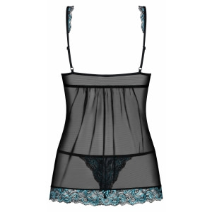 Babydoll Obsessive Chemise Negru S-M